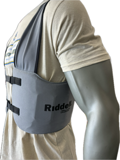 RIDDELL RIB VEST VARSITY LARGE GREY R490030033 – SUNVALCO ATHLETIC