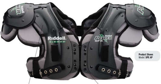 RIDDELL POWER SPX ALL PURPOSE SHOULDER PAD R48337